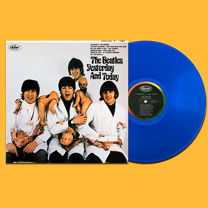 BEATLES LP Yesterday And Today (Blue Coloured Vinyl) Butcher Cover