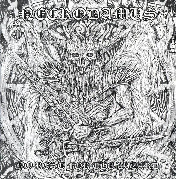 Necrodamus – No Rest For The Wizard - CD - CD Como Nuevo / Portada Como Nueva (M-/M-)