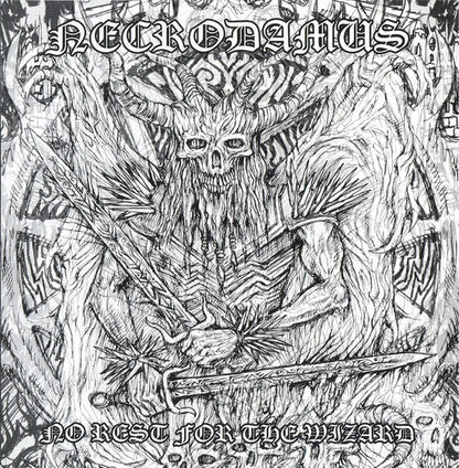 Necrodamus – No Rest For The Wizard - CD - CD Como Nuevo / Portada Como Nueva (M-/M-)
