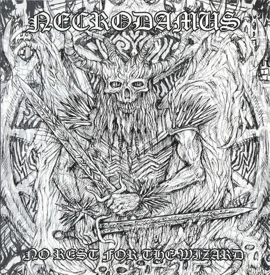 Necrodamus – No Rest For The Wizard - CD - CD Como Nuevo / Portada Como Nueva (M-/M-)