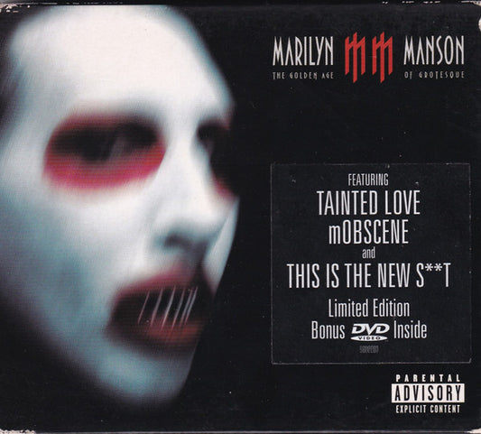 Marilyn Manson ‎– The Golden Age Of Grotesque - CD+DVD - Muy Buen Estado (M / VG+)