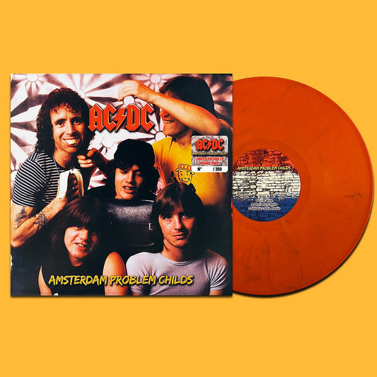 AC/DC LP Amsterdam Problem Childs (Orange Colour Vinyl) Promo