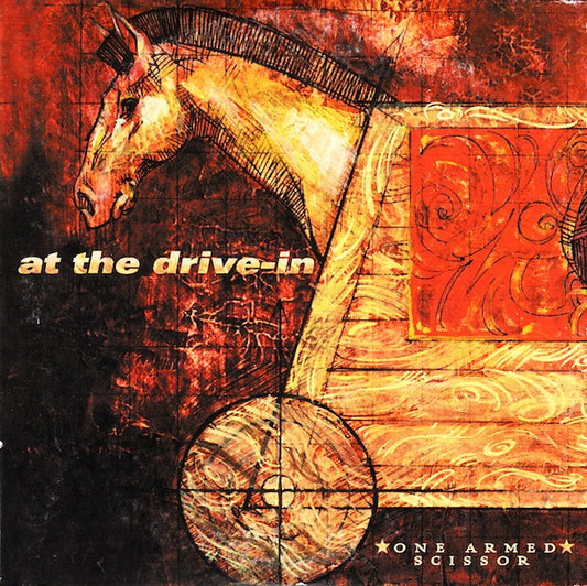 At The Drive-In – One Armed Scissor - CD, Single, Promo, Cardboard Sleeve - 2000 - Virgin – VUSCDJ186, Grand Royal – VUSCDJ186