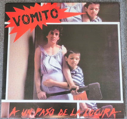 Vomito - A Un Paso De La Locura (LP, Album, RE)