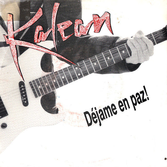 Kalean – Déjame En Paz - 7" - 1992 - Avispa – AS-021 - Small Sticker on Front Cover - Vinilo Nuevo (M) / Portada Como Nueva (M-)