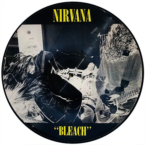 NIRVANA - Bleach - LP (Picture Disc) Australia - 2021 - Waterfront Records, Sub Pop