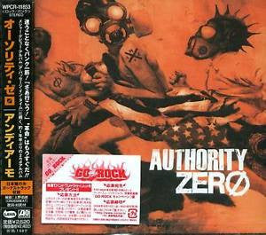 Authority Zero – Andiamo - CD - Edición Japonesa - Con OBI - 2004 - Lava – WPCR-11853 - Nuevo sin usar pero no precintado / New and unplayed but not sealed.