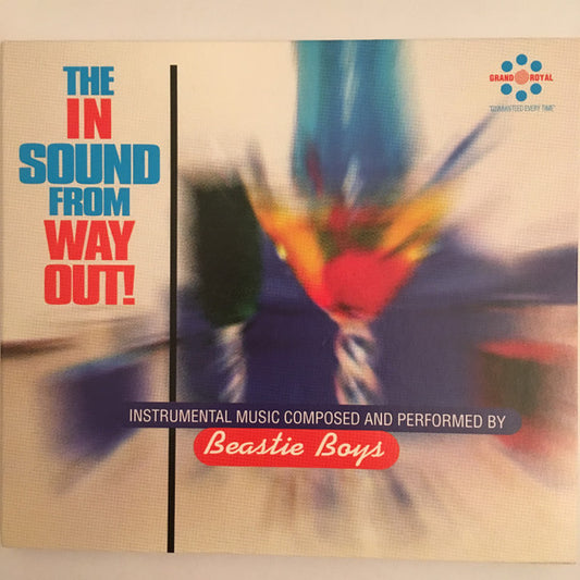 Beastie Boys – The In Sound From Way Out! - CD - Digipak - CD Muy Buen Estado / Portada Muy Buen Estado (VG+/VG+)