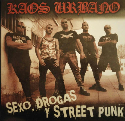 Kaos Urbano - Sexo, Drogas Y Street Punk (LP, Album, Rojo / Red)