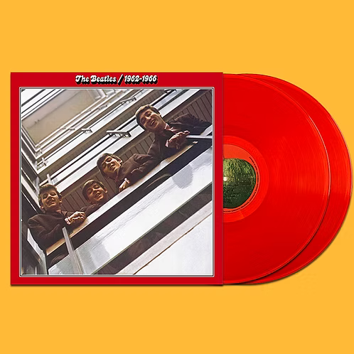 BEATLES 2xLP Red Album 1962-1966 (Red Coloured Vinyls)