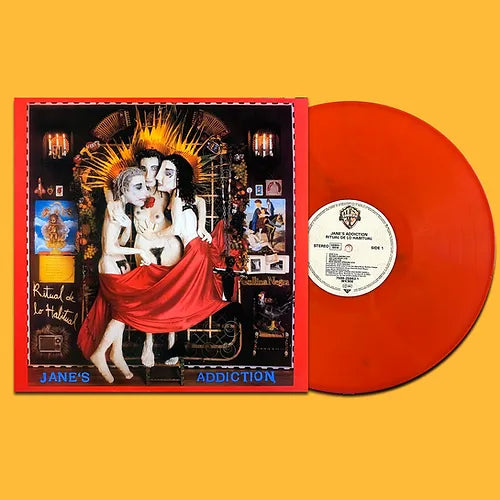 JANE'S ADDICTION LP Ritual De Lo Habitual (Orange Marbled Coloured Vinyl)