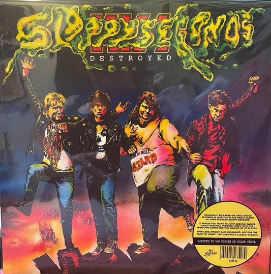 Sloppy Seconds - Destroyed (LP, Ltd, RE, Gre)