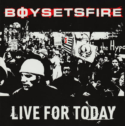 Boysetsfire – Live For Today - CD - 2002 - Wind-Up – 509831 2