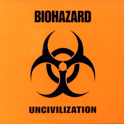 Biohazard – Uncivilization - CD - Digipak - Incluye Pegatina del Grupo - With Band Sticker - USADO / USED (M / M-)