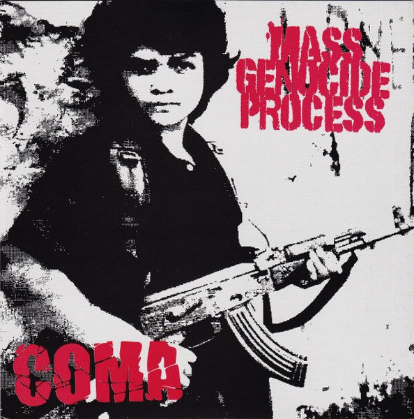 Coma / Mass Genocide Process – Coma / Mass Genocide Process - 7" - 2004 - Impregnate Noise Laboratories – IS 058 - Vinilo Como Nuevo / Portada Como Nueva (M-/M-)