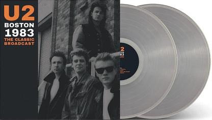 U2 – Boston 1983 - The Classic Broadcast - 2xLP - Clear - Gatefold Sleeve - Limited edition; 1000 copies made