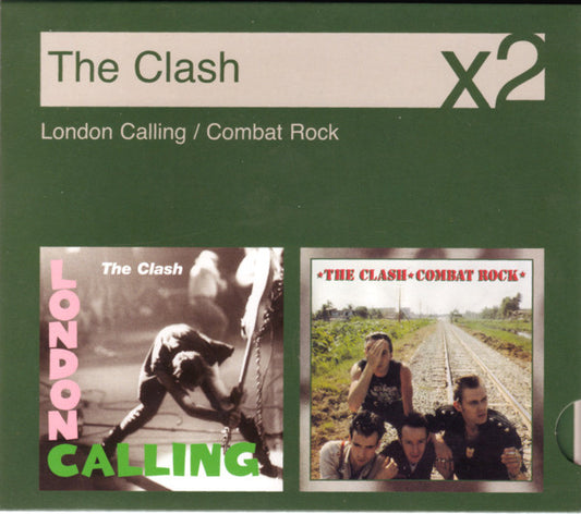 The Clash ‎– London Calling / Combat Rock - 2xCD - USADO / USED (M- / M-)