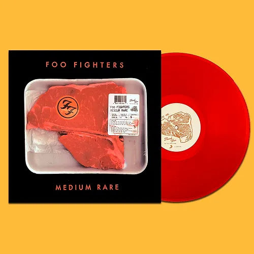 FOO FIGHTERS LP Medium Rare (Red Meat Marbled Coloured Vinyl)