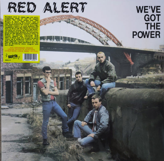 Red Alert – We've Got The Power - LP - Amarillo / Yellow - 2024 - Radiation Reissues – RRS01CV - Nuevo sin usar pero no precintado / New unplayed but not sealed.