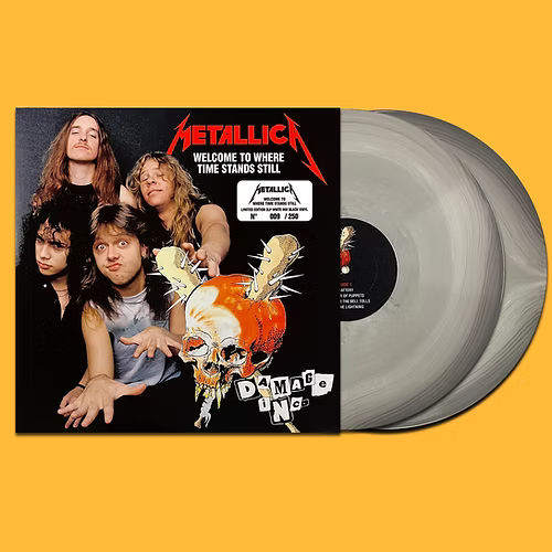 METALLICA 2xLP Welcome To Where Time Stands Still (White Coloured) 250 Copies