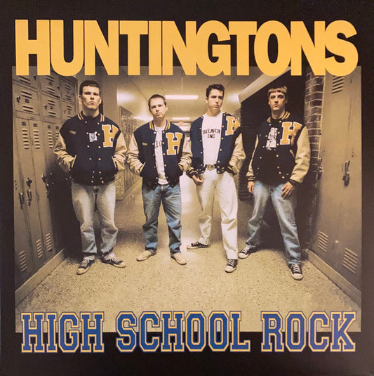 Huntingtons - High School Rock (LP, Album, Ltd, RE, RM, Yel)