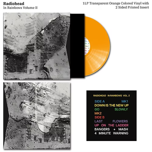 RADIOHEAD LP In Rainbows Vol. 2 (Orange Marbled Coloured Vinyl)