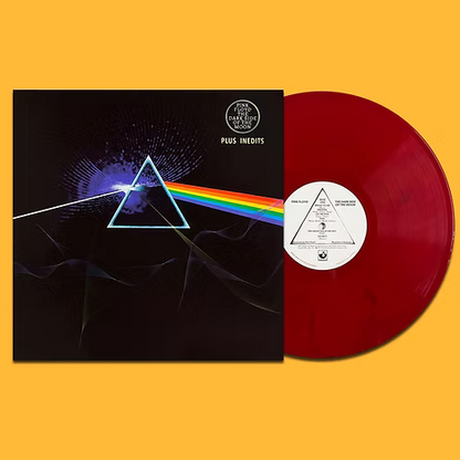 PINK FLOYD LP The Dark Side Of The Moon Plus Inedits (Red Coloured Vinyl)