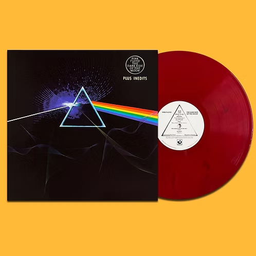 PINK FLOYD LP The Dark Side Of The Moon Plus Inedits (Red Coloured Vinyl)
