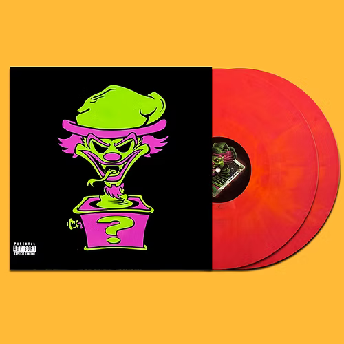 INSANE CLOWN POSSE 2xLP Riddle Box (Red And Orange Swirl Coloured Vinyls)
