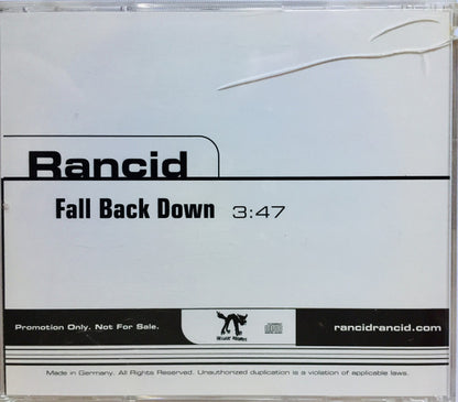 Rancid – Fall Back Down - CD, Single, Promo - 2003 - Hellcat Records – PRO4206 - Small cut out on spine - CD Nuevo (M) / Portada Como Nueva (M-)