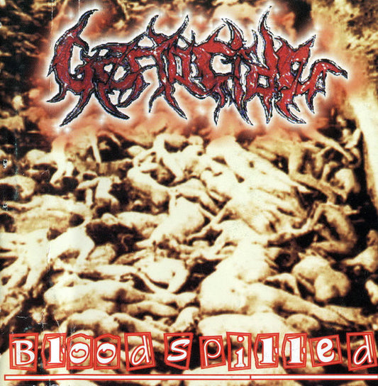 Genocide – Blood Spilled - CD - CD Como Nuevo / Portada Como Nueva (M-/M-)