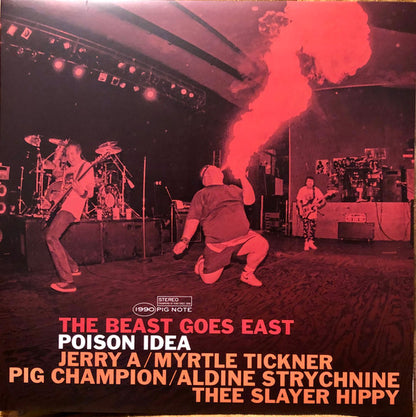 Poison Idea – The Beast Goes East - LP - 2021 - TKO Records – TKO-20-0006-1, American Leather Records – AL-0023 - Como Nuevo / Like New (M / M-)