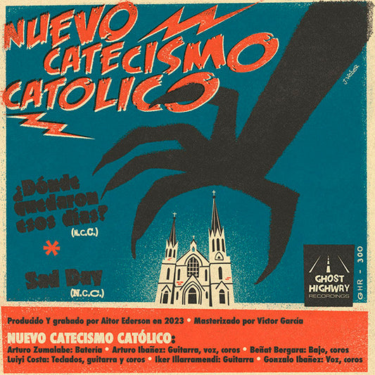 Nuevo Catecismo Catolico / Jeff Dahl - Nuevo Catecismo Catolico / Jeff Dahl (7", Ltd)