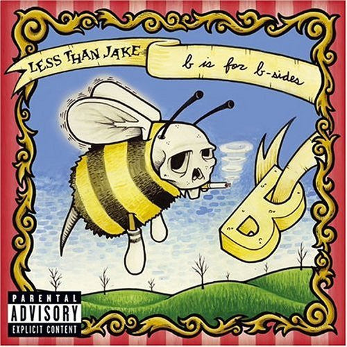 Less Than Jake – B Is For B-Sides - CD - Promo Copy Gold Letters Stamped on Front Cover - 2004 - Sire – 48788-2 - Como Nuevo / Like New (M- / M-)