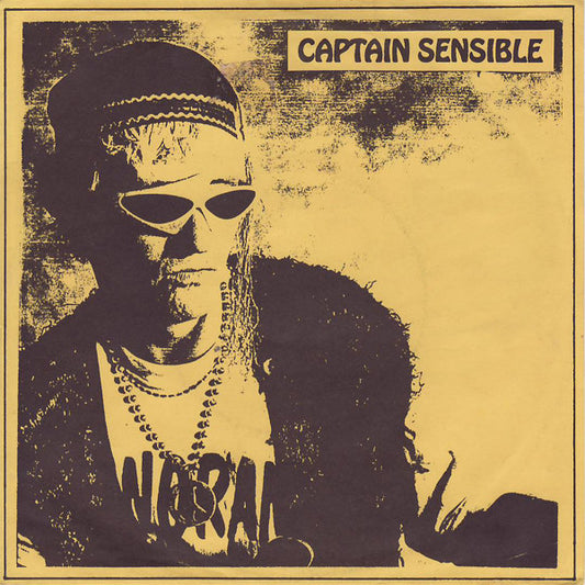 Captain Sensible – Fliptop World (Remix) / An (Abridged) Taste Of Humbug - 7" - White Label - 1996 - Fear And Loathing – RCRPA 20 - Vinilo Como Nuevo / Portada Como Nueva (M-/M-)