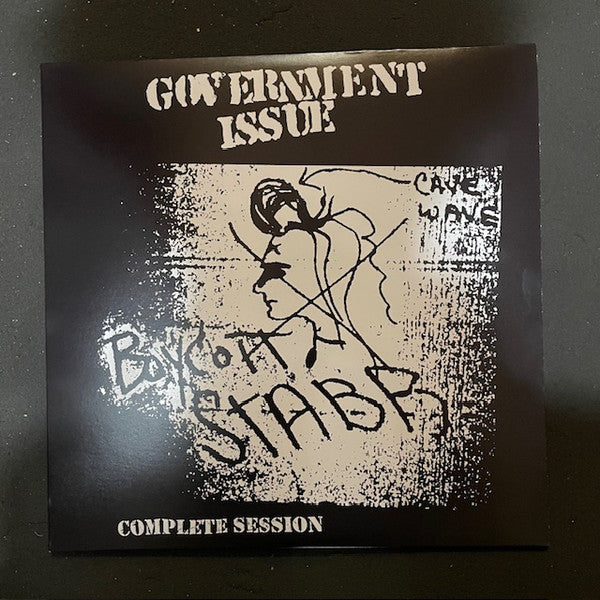 Government Issue - Boycott Stabb Complete Session (LP, RE, RM, Blanco / White)