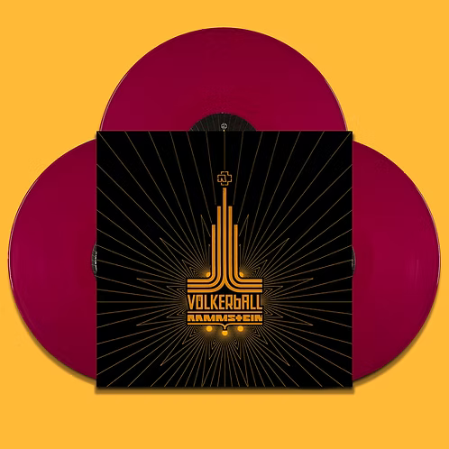RAMMSTEIN 3xLP Völkerball - Live in France 2005 (Purple Coloured Vinyls)