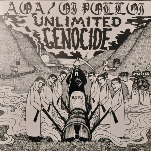 A.O.A / Oi Polloi - Unlimited Genocide (LP, Album)