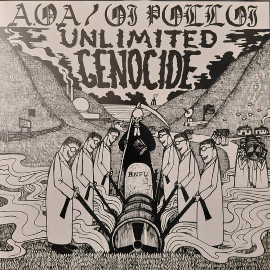 A.O.A / Oi Polloi - Unlimited Genocide (LP, Album)