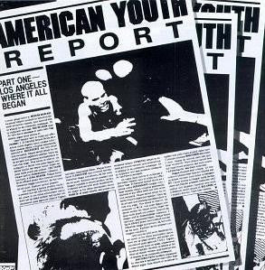 Various – American Youth Report - LP - 1991 - BOMP! – BLP 4037 - USADO / USED (M- / VG+)