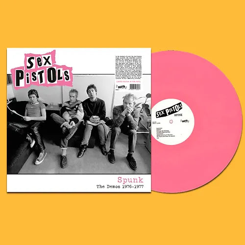 SEX PISTOLS LP Spunk (The Demos 1976-1977) (Pink Coloured Vinyl)