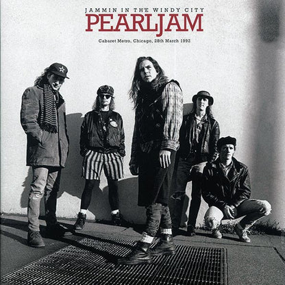 Pearl Jam – Jammin' In The Windy City - Cabaret Metro, Chicago, 28th March 1992 - LP - Clear Red - Gatefold Sleeve