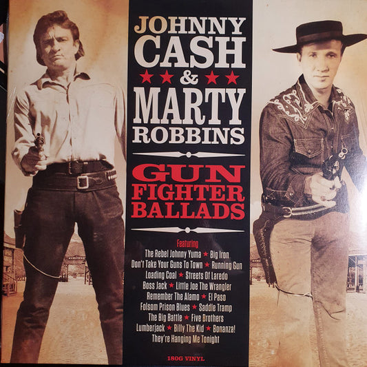 Johnny Cash & Marty Robbins – Gunfighter Ballads & More - LP - 2021 - Not Now Music – CATLP209 - NUEVO - PRECINTADO / NEW – SEALED.