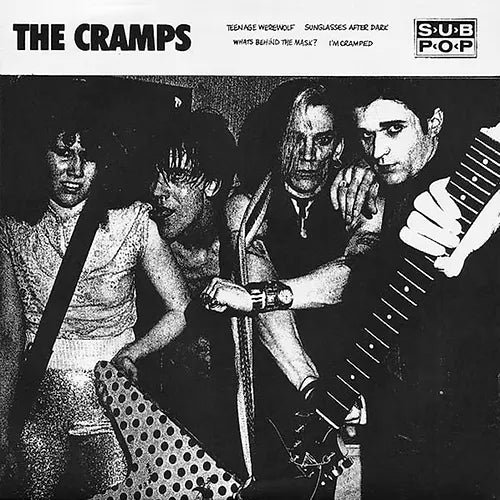 THE CRAMPS 7" EP Teenage Werewolf