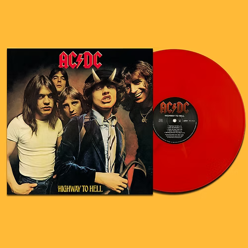 AC/DC LP Highway To Hell (Red Coloured Vinyl) with Insert