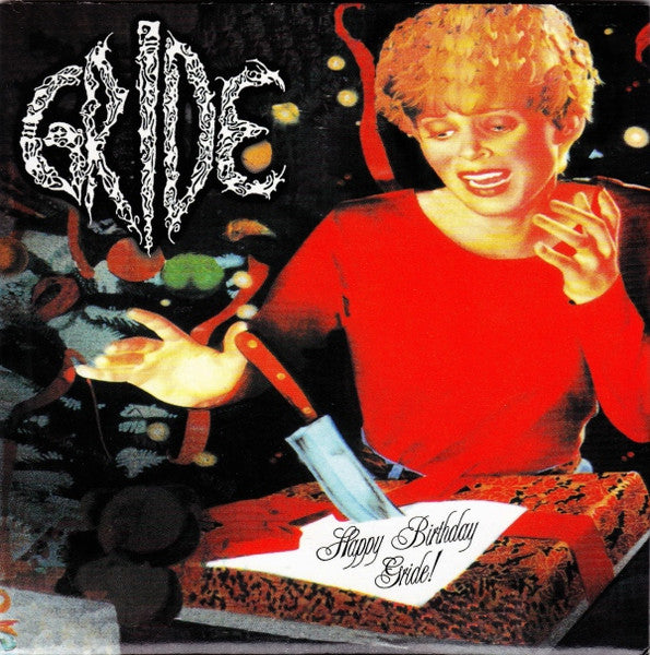 Gride – Happy Birthday Gride! - 7" - 2001 - Insane Society Records – IS 034 - Como Nuevo / Like New (M- / M-)