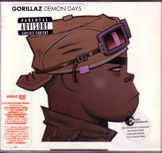 Gorillaz – Demon Days - CD + DVD - Digipak - Limited Edition - Como Nuevo / Like New (M- / M-)