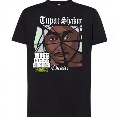 Tupac Shakur - Camiseta / T-Shirt / Tallas – Sizes: S/M/L/XL/XXL