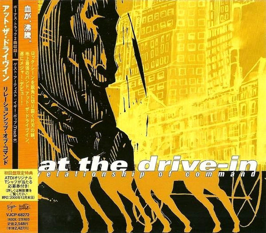 At The Drive-In ‎– Relationship Of Command - CD - Edición Japonesa / Japanese Edition - 2000 - Virgin ‎– VJCP-68272