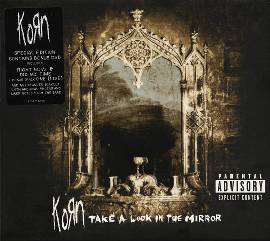Korn – Take A Look In The Mirror - CD+DVD - Limited Edition Digipak - Muy Buen Estado / Very Good Condition (VG+ / VG+)